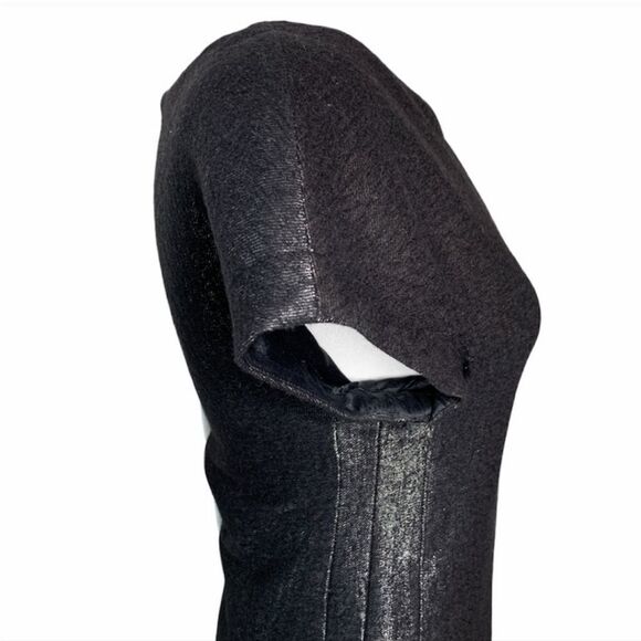 Theory Judyanne Reputation Metallic Shift Dress 6 - Picture 4 of 9